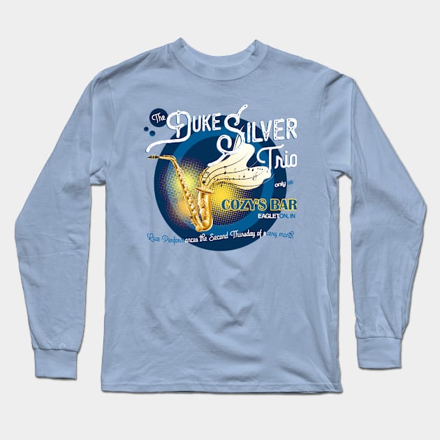 Duke Silver Trio from Parks and Recreation Long Sleeve T-Shirt by MonkeyKing